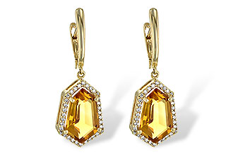 G199-28771: EARR 3.80 TW CITRINE 4.05 TGW