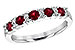 G199-28816: LDS WED RG .66 RUBY .83 TGW