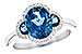 G199-33334: LDS RG 3.04 TW LONDON BLUE TOPAZ 3.20 TGW