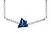 G199-34198: NECK .87 LONDON BLUE TOPAZ .95 TGW