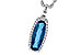 G199-35098: NECK 1.58 LONDON BLUE TOPAZ 1.70 TGW