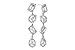 G282-04207: EARR .12 TW BAGUETTES .70 TW