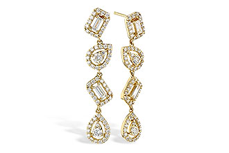 G282-04207: EARR .12 TW BAGUETTES .70 TW