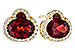 G282-07898: EARR 2.85 TW GARNET 3.06 TGW