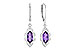 G282-08734: EARR .92 TW AMETHYST 1.07 TGW