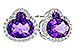 G282-92407: EARR 1.99 TW AMETHYST 2.20 TGW