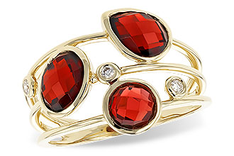 G282-93289: LDS RG 3.07 TW GARNET 3.12 TGW
