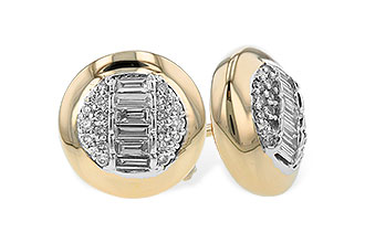 G282-95125: EARRINGS .15 BAG .26 TW