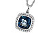 G282-97853: NECK 3.85 LONDON BLUE TOPAZ 4.15 TGW (9MM LBT)