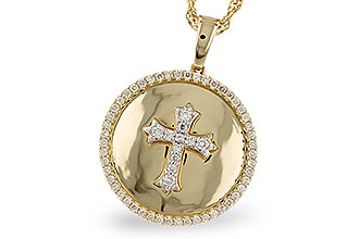 G282-99653: NECKLACE .34 TW