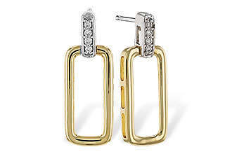 G282-99680: EARRINGS .04 TW