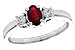 G282-99698: LDS RG .43 RUBY .57 TGW