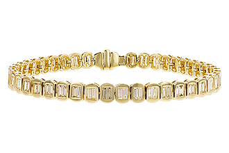 G283-82434: BRACELET 2.30 TW BAGUETTE (7")
