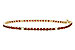 G283-83362: BRACELET 3.04 RUBY 3.29 TGW (7")