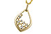 G283-84234: NECKLACE .25 TW