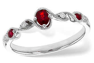 G283-84253: LDS RG .27 TW RUBY .31 TGW