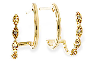 G283-86016: EARRINGS .03 TW