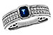 G283-88807: LDS RG .55 SAPPHIRE .88 TGW (5x4MM SA)