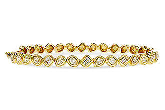G283-89716: BANGLE 1.00 TW FANCY CUT DIAS