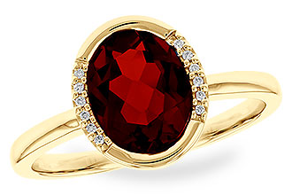 G284-74234: LDS RG 2.02 TW GARNET 2.05 TGW (9x7 GAR)