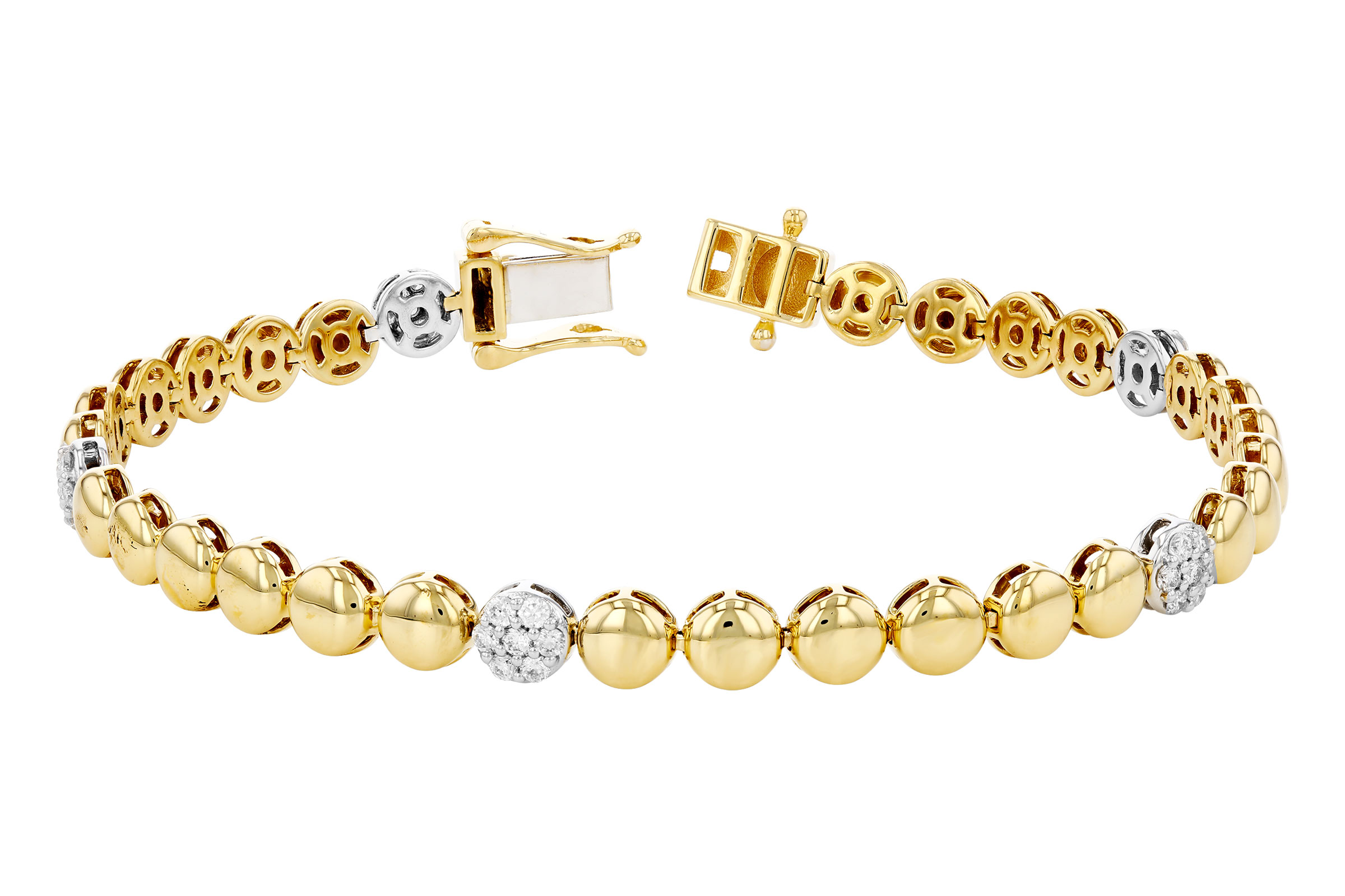 G284-74253: BRACELET .50 TW (7")
