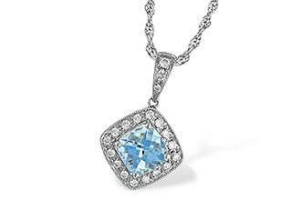 H015-64216: NECKLACE .80 AQUA .93 TGW