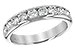 H102-06062: LDS WED RG 1.00 TW (10 STONES)