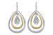 H192-95180: EARRINGS .06 TW