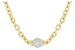 H192-98743: NECKLACE 1.27 TW (17.25 INCHES)
