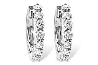 H194-76025: EARRINGS 1.50 TW