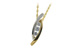H196-63325: NECKLACE .13 BR .26 TW