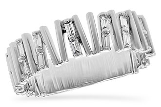 H199-32380: LDS DIA WED RG .24 TW BAGUETTES
