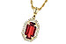 H199-33334: NECK 1.66 GARNET 1.75 TGW