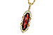 H199-33343: NECK 2.58 GARNET 2.70 TGW