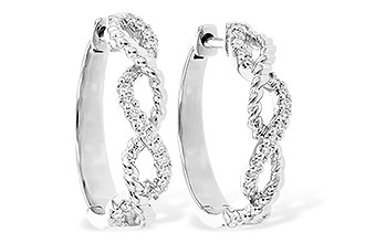 H282-07889: EARRINGS .18 TW