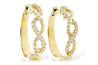 H282-07889: EARRINGS .18 TW