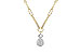 H282-91543: NECKLACE 1.26 TW (17 INCHES)