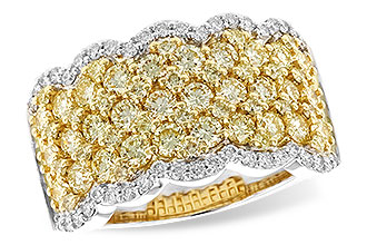 H282-93289: LDS DIA WED RG 1.90 YELLOW DIAS 2.20 TW