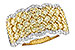 H282-93289: LDS DIA WED RG 1.90 YELLOW DIAS 2.20 TW