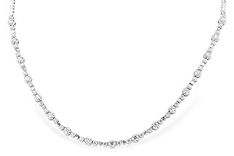 H282-93307: NECKLACE 3.00 TW (17 INCHES)