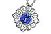 H282-94271: NECK .98 TANZANITE 1.24 TGW (6MM TANZ)