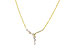 H282-97862: NECKLACE 1.22 TW FANCY CUT DIAMONDS (18")