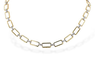 H282-97898: NECKLACE .50 TW (17")
