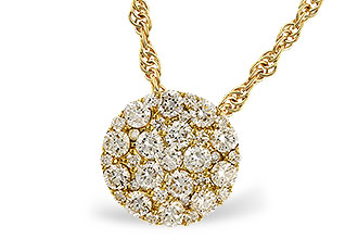 H283-82416: NECKLACE .50 TW