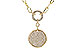 H283-84207: NECKLACE .92 TW (17")