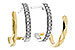 H283-86016: EARRINGS .12 TW