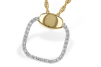 H283-87843: NECKLACE .20 TW