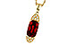 H283-88743: NECK 2.45 GARNET 2.55 TGW