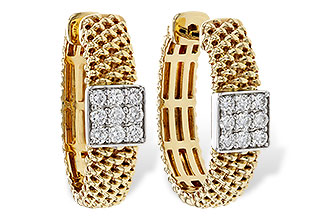 H283-89643: EARRINGS .33 TW