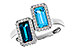 H283-90562: LDS RG 1.68 TW BLUE TOPAZ 1.90 TGW